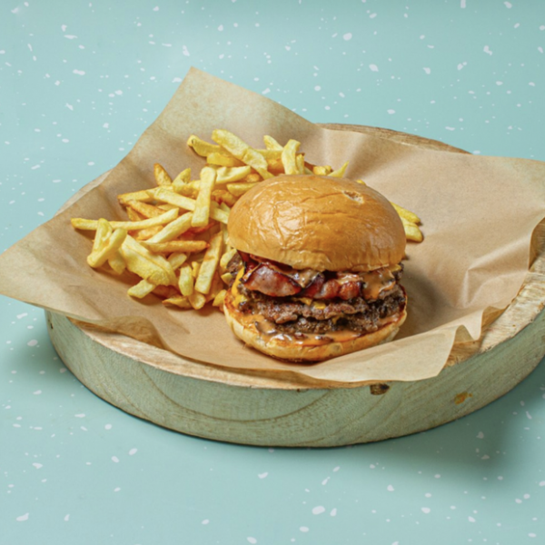 Smoke mayo burger