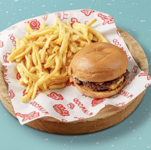 Truffle burger